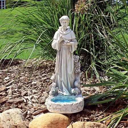 DESIGN TOSCANO St. Francis Garden Reflection Pool Statue LY78445